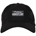 Kamala Harris Making Herstory Inauguration Day 2021 Twill Cap - High-Profile Snapback Hat - Trucker Hat, Black, Brushed Twill Dad Cap