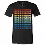 3005 Unisex Jersey SS V-Neck T-Shirt, Black, V-Neck T-Shirt