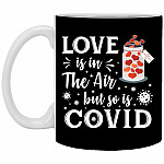 Love Mug, Black, 11 oz. White Mug