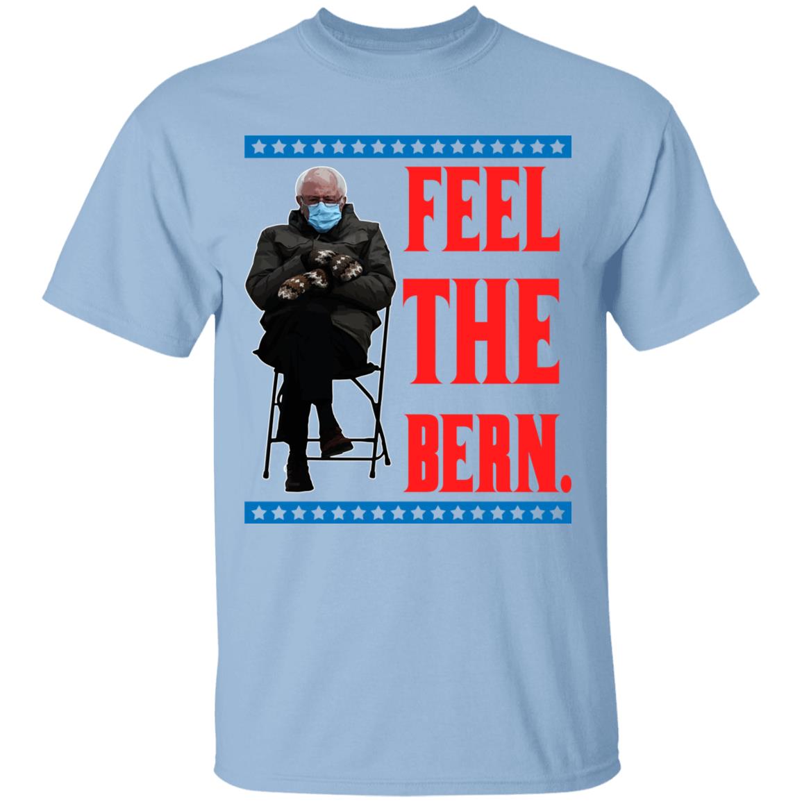 Bernie Sanders Meme T-Shirt, Light Blue, Unisex T-Shirt