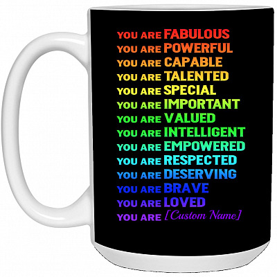 15 oz. White Mug