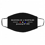 Beginning Mask, Black, Cloth Face Cover – Medium/Large Beginning Mask, Black, Cloth Face Cover – Medium/Large