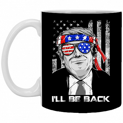 Trump Mug, Black, 11 oz. White Mug