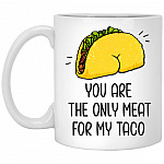 You Are The Only Meat, White, 11 oz. White Mug