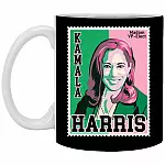 Kamala AKA 1908 Sorority Madam Mug, Black, 11 oz. White Mug