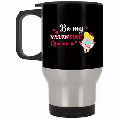 14 oz. Silver Travel Mug