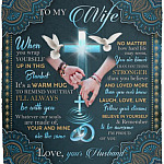 To My Wife When You Wrap Yourself Blanket, White, Cozy Plush Fleece Blanket - 50x60 To My Wife When You Wrap Yourself Blanket, White, Cozy Plush Fleece Blanket - 50x60