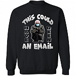 Bernard Sanders This, Black, Sweatshirt