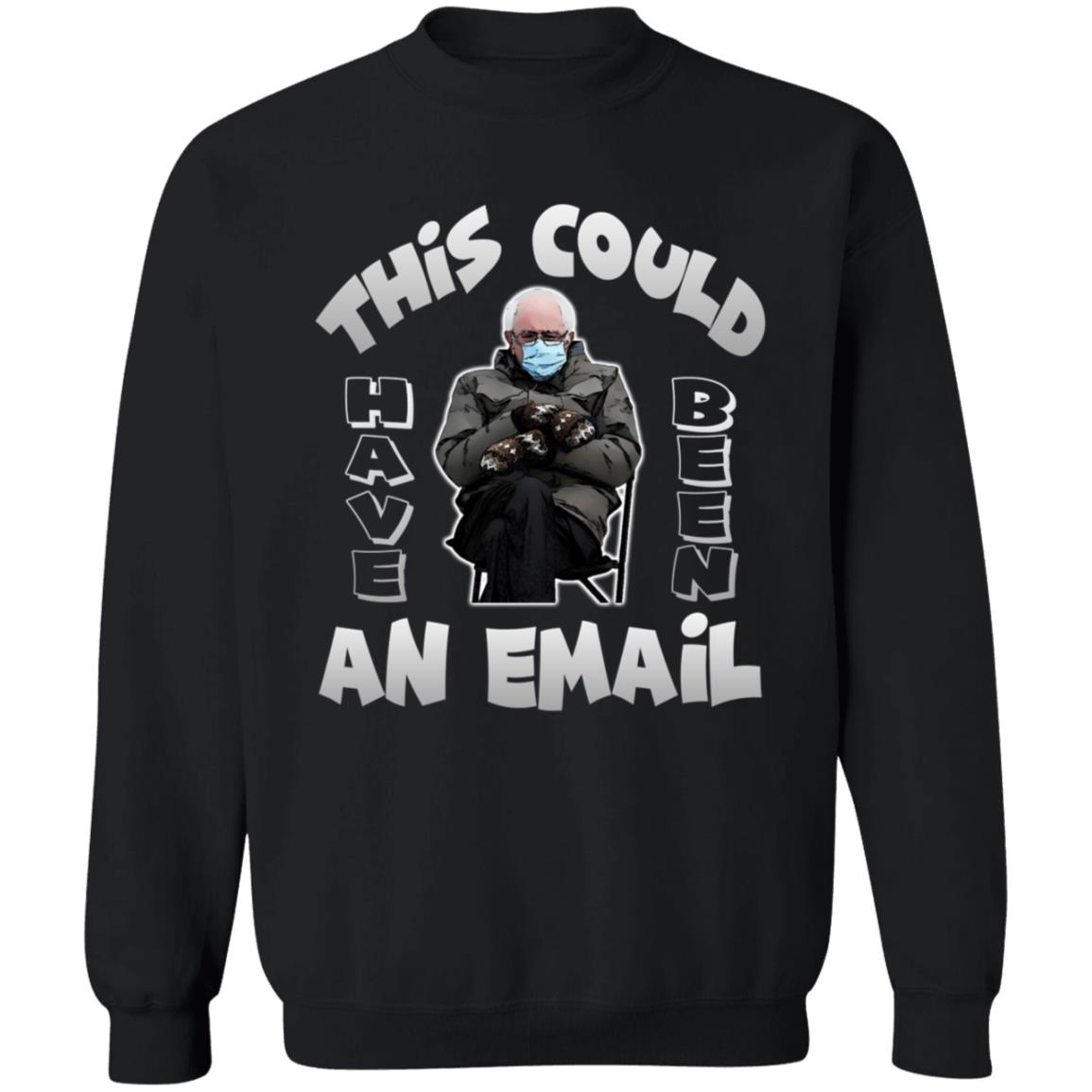 Bernard Sanders This, Black, Sweatshirt