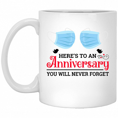 Here to mug, White, 11 oz. White Mug