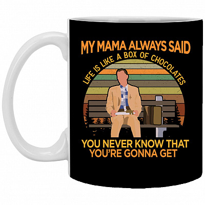 You Never Know Mug, Black, 11 oz. White Mug