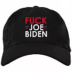 F-ck Joe Biden Twill Cap, Black, Twill Unstructured Dad Cap