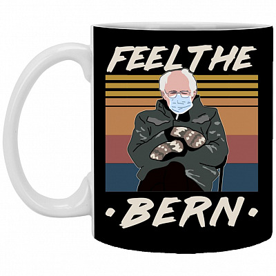Bern Mug, Black, 11 oz. White Mug