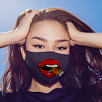 2MH. Red Lips mockup