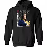 Kamala Harris Vice, Black, Hoodie