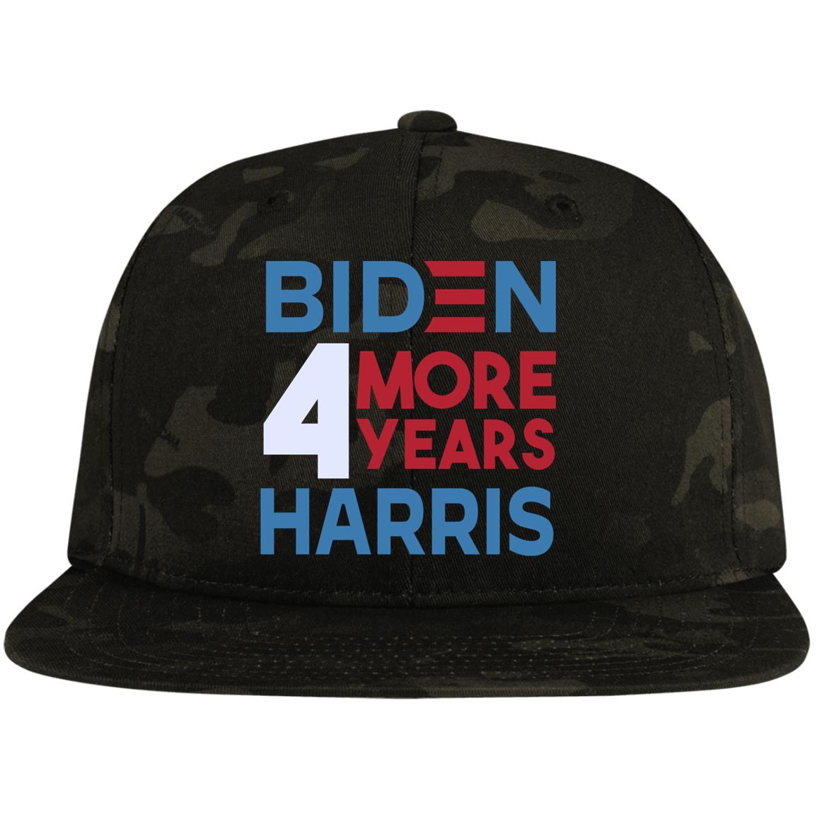 Biden Harris 2021, Multicam Black, Flat Bill Premium Snapback