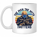 The Man The Myth Mug, White, 11 oz. White Mug