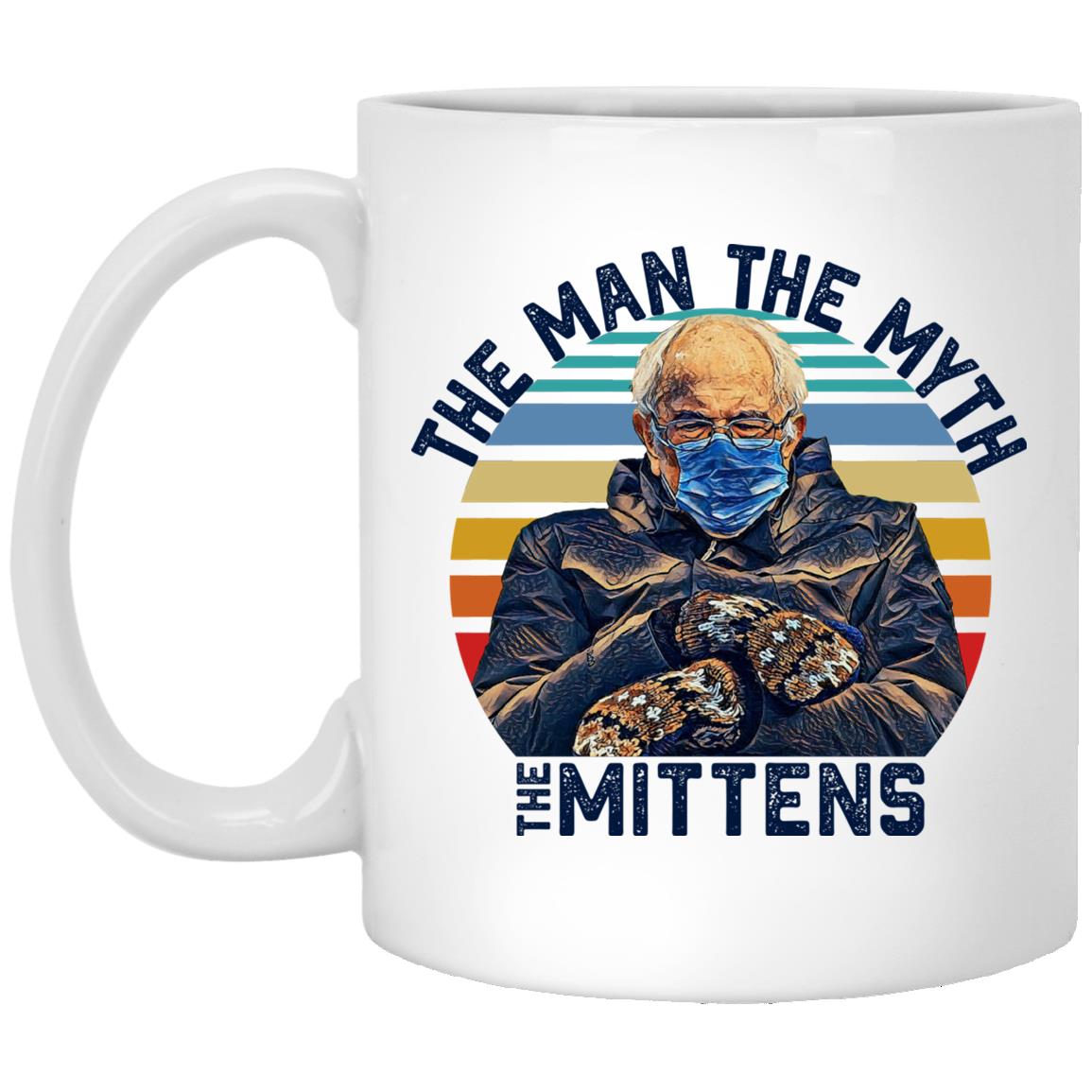 The Man The Myth Mug, White, 11 oz. White Mug