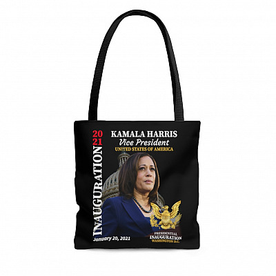 Kamala Harris Vice President Inauguration Day January 20 2021 AOP Tote Bag - Shoulder Bag - Shopping Bag