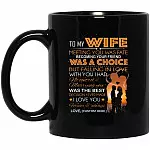 Personalized My Wife, Black, 11 oz. Black Mug