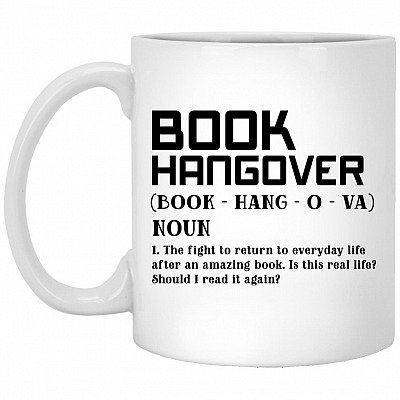 book mug, White, 11 oz. White Mug