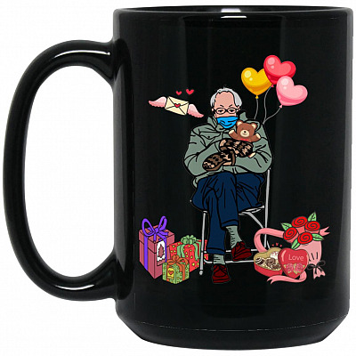 15 oz. Black Mug