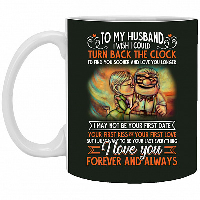 To My Husband Mug, Forest, 11 oz. White Mug