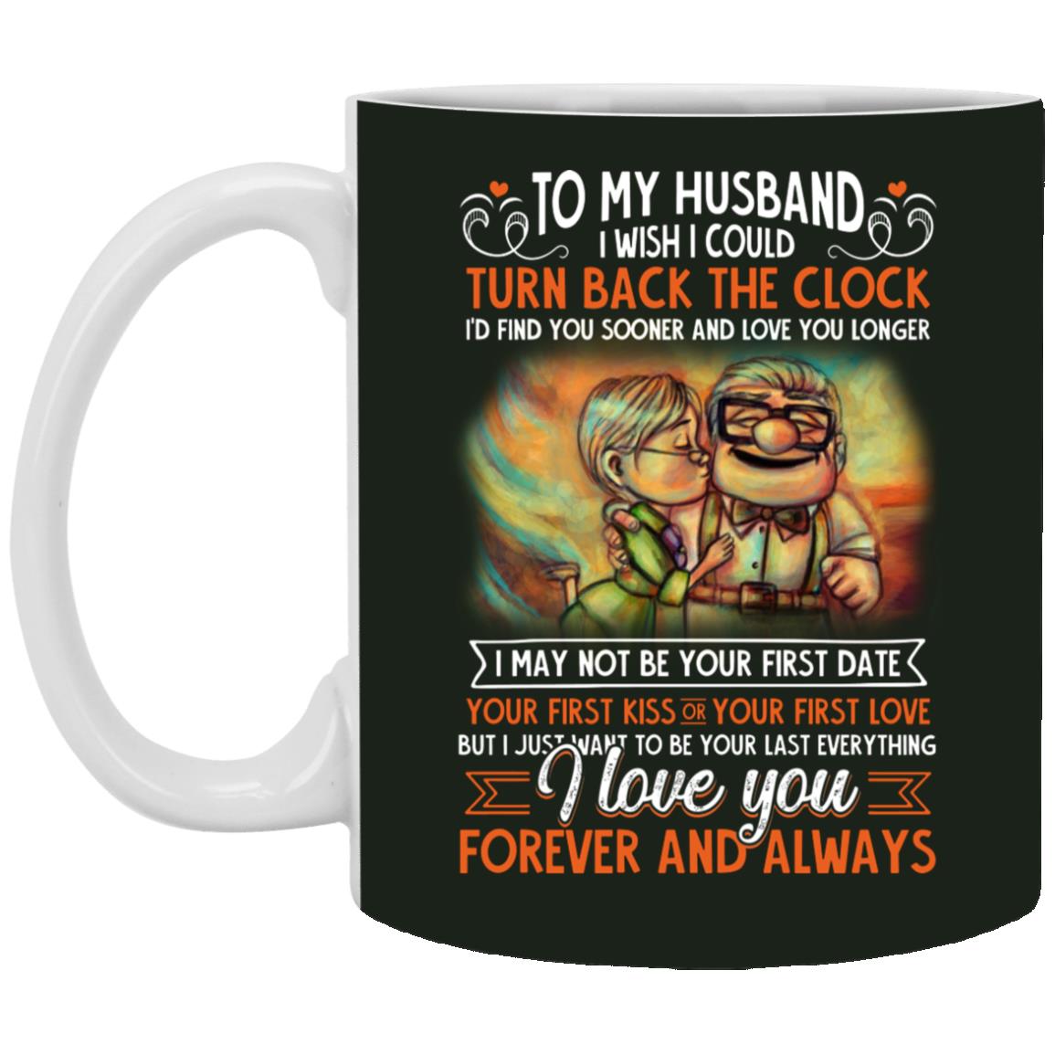 To My Husband Mug, Forest, 11 oz. White Mug