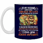 To My Husband Mug, Navy, 11 oz. White Mug