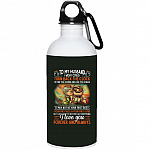 To My Husband Mug, Forest, 20 oz. Stainless Water Bottle