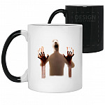 Zombie Fear The, White, 11 oz. Color Changing Mug