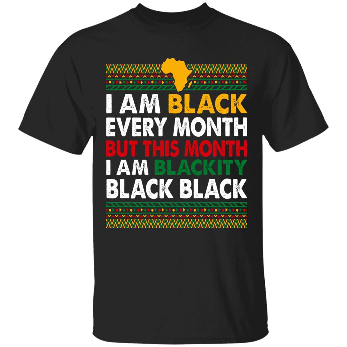 blackity, Black, Unisex T-Shirt