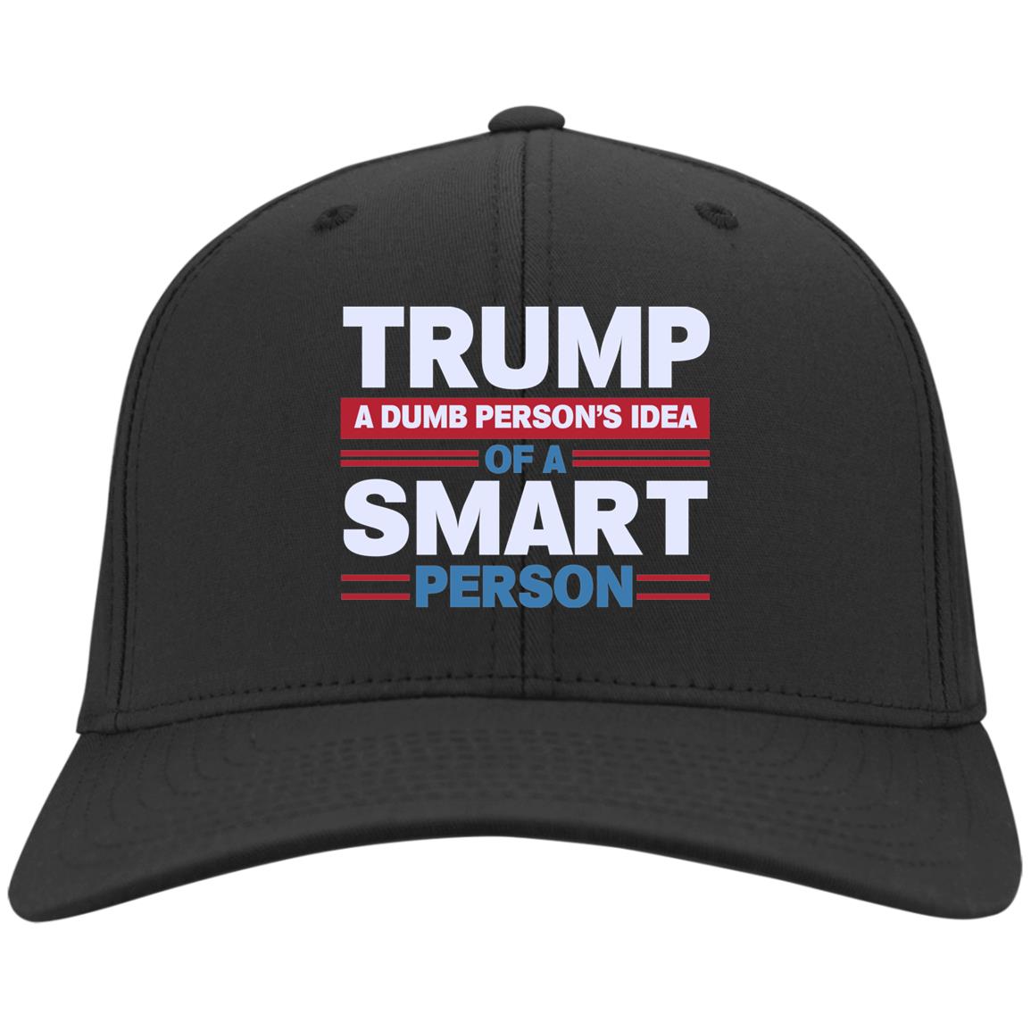 Anti Trump a Dump's, Black, Twill Cap