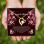 2NH_ 30th Birthday Forever Love Necklace (Gold)
