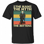 The Man The Myth The Mittens Vintage T-Shirt - Bernie Sanders Mittens Meme Inauguration 2021 Shirt, Black, Unisex T-Shirt The Man The Myth The Mittens Vintage T-Shirt - Bernie Sanders Mittens Meme Inauguration 2021 Shirt, Black, Unisex T-Shirt