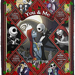 You And Me We, White, Cozy Plush Fleece Blanket - 50x60