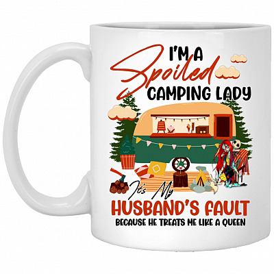 Spoiled Mug, White, 11 oz. White Mug