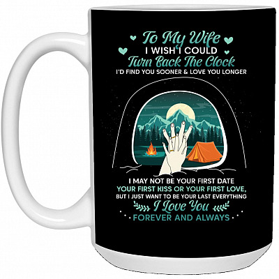 15 oz. White Mug