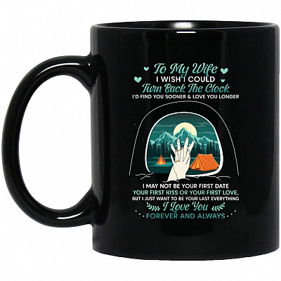 11 oz. Black Mug