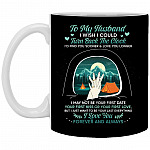 XP8434 11 oz. White Mug, Black, 11 oz. White Mug