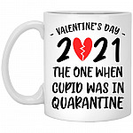Valentine's day 2021 The One, White, 11 oz. White Mug