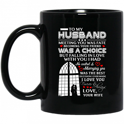 11 oz. Black Mug