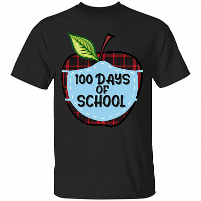 100 Days Shirt, Black, Unisex T-Shirt