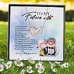 1N.To My Future WIfe (1) Interlocking Hearts Necklace 7