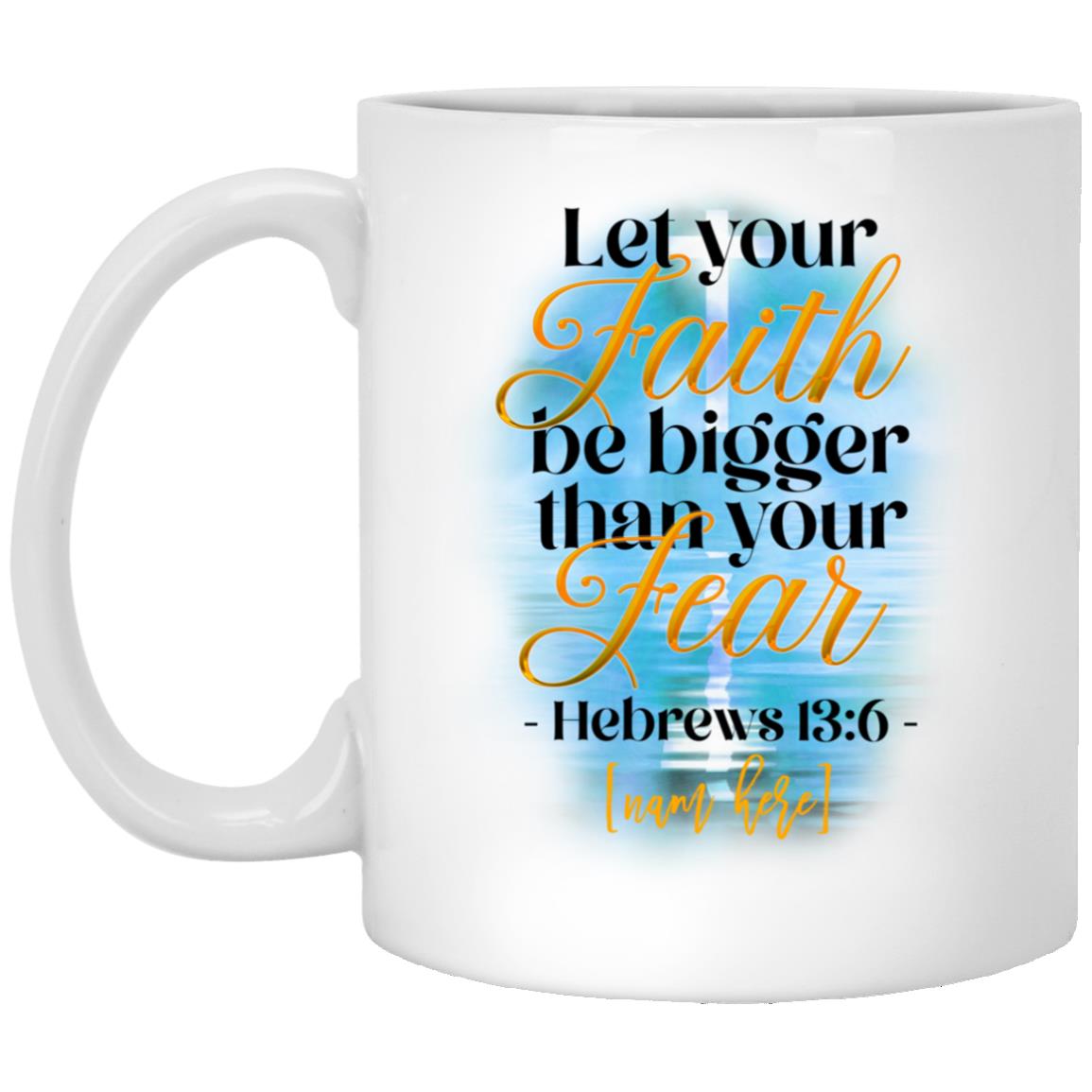 Personalized Mug, White, 11 oz. White Mug