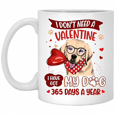 Golden I Don't Need, White, 11 oz. White Mug