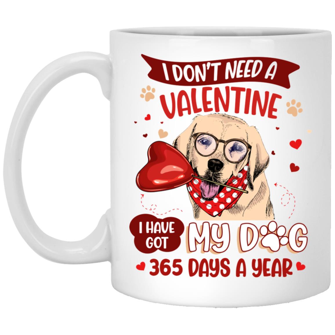 Golden I Don't Need, White, 11 oz. White Mug