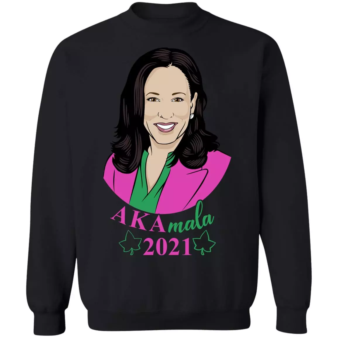 Kamala Harris Akamala, Black, Sweatshirt