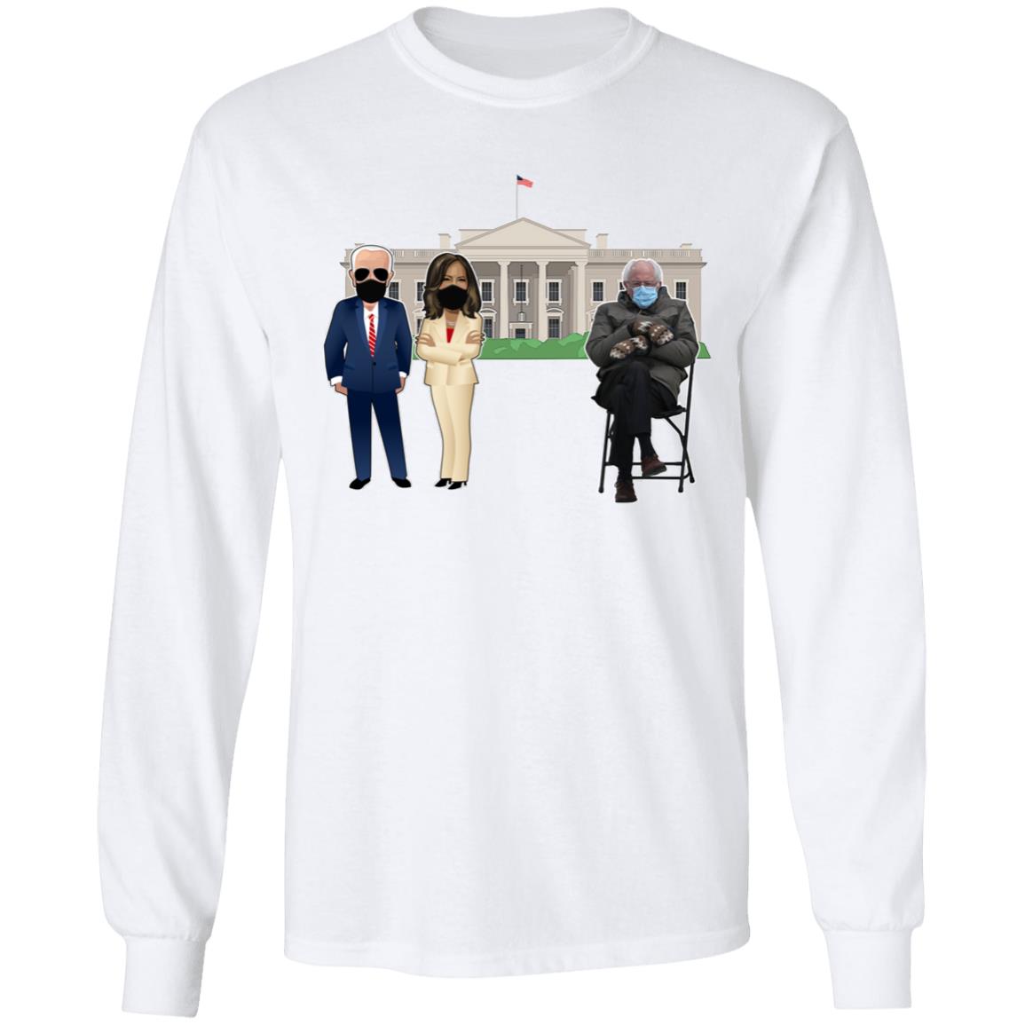 White House Hoodie, White, Long Sleeve