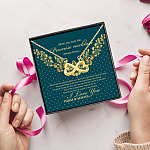 13Th. Promise Necklace(4) Infinity Heart Necklace (Gold) 5